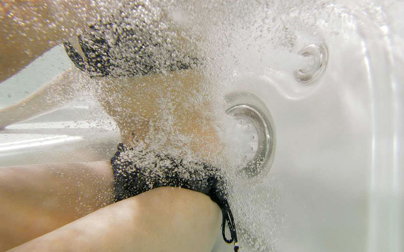 Swimmingpools Trends, Massagedüsen im Whirlpool